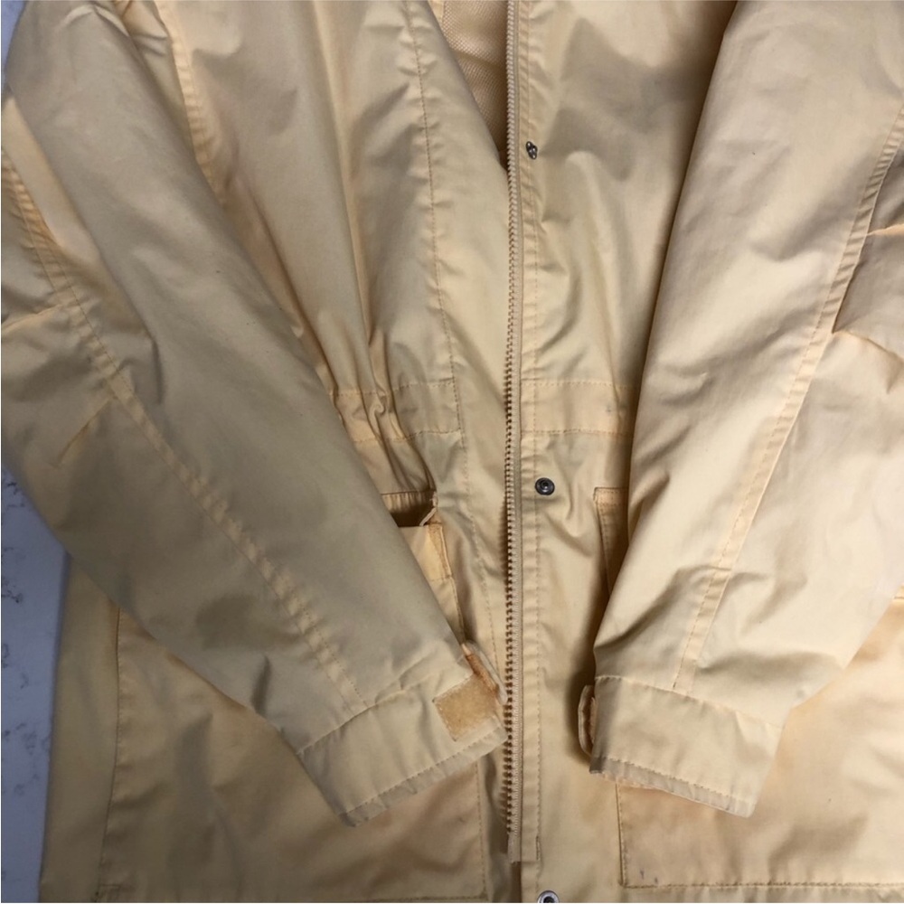 Pacific Trail Light Yellow Raincoat Women’s Size Medium - Picture 3 of 5